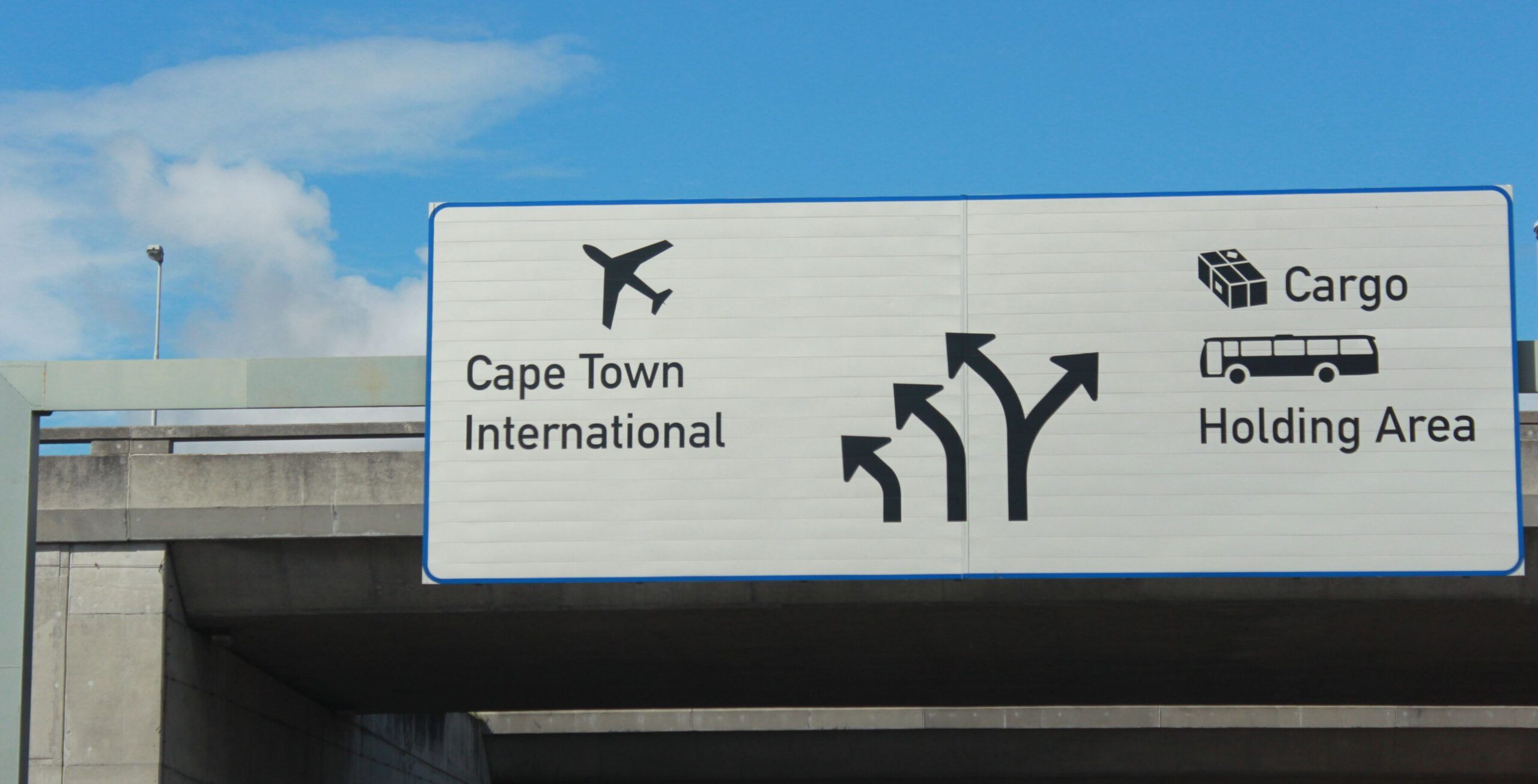 Aankomst op Cape Town International Airport