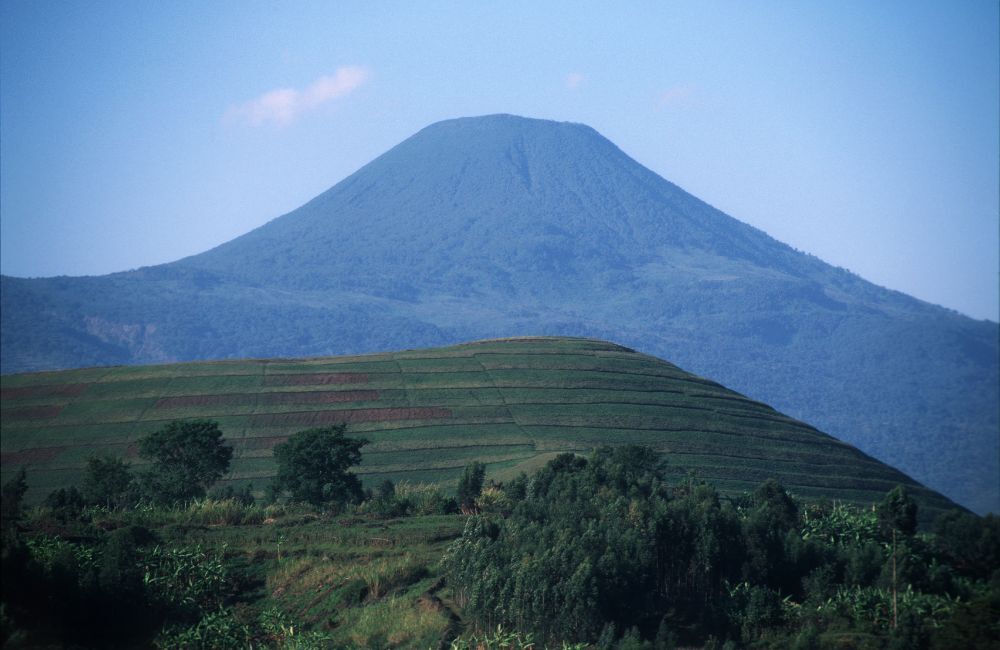 Mgahinga volcano