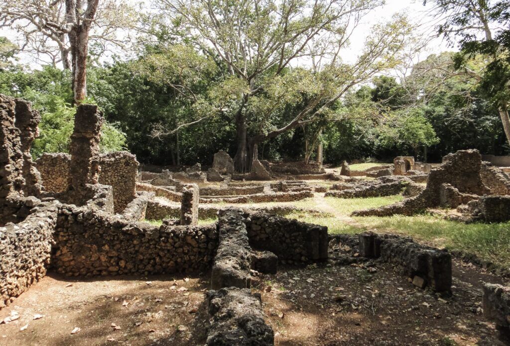 Gede ruïnes Kenia Malindi