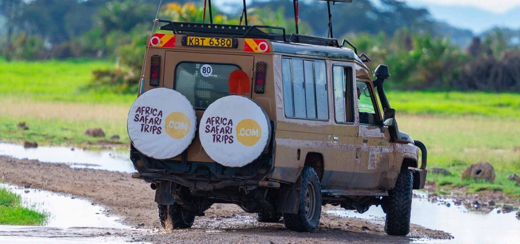 Jeep van Afrika Safari