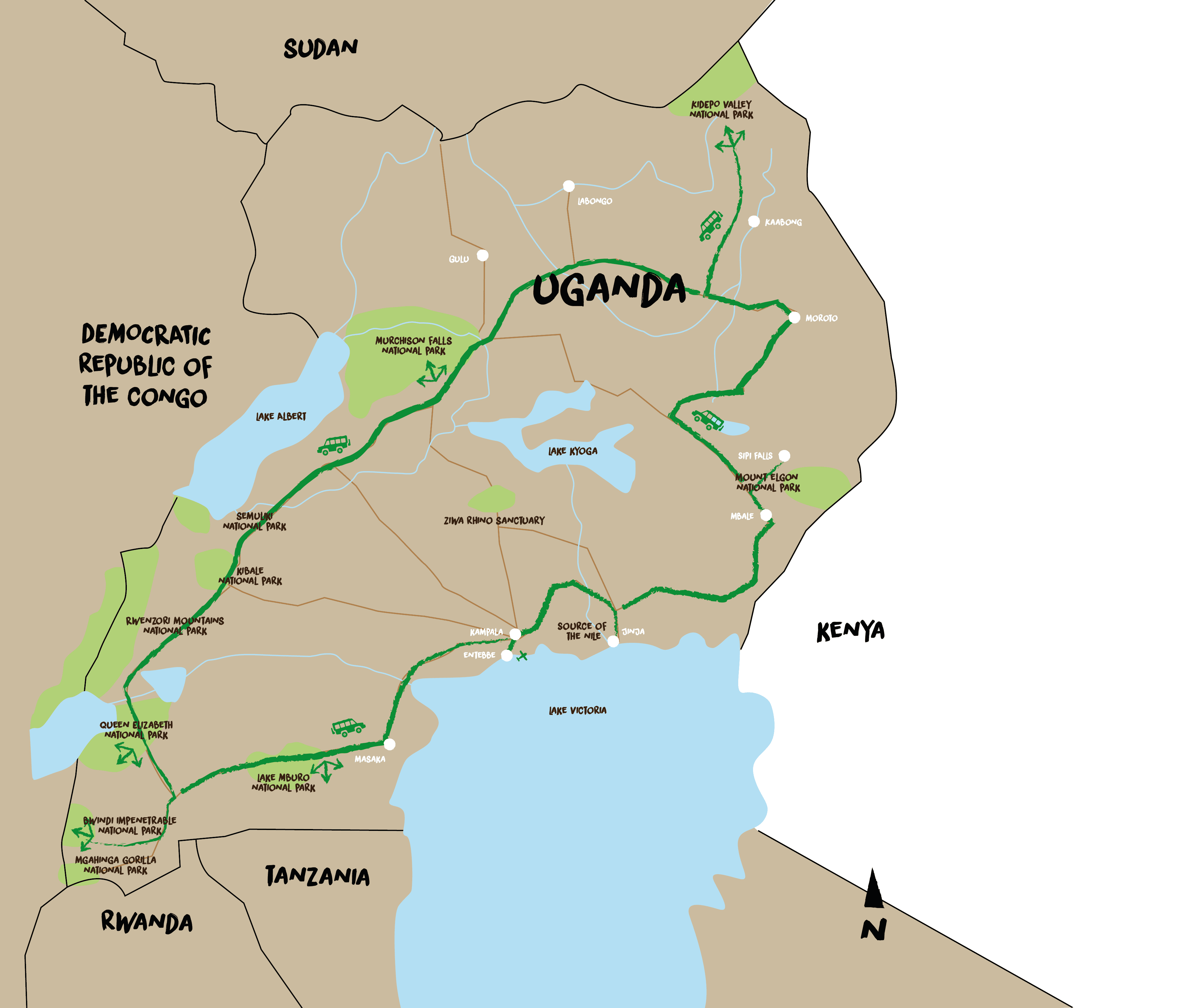 Reisroute
