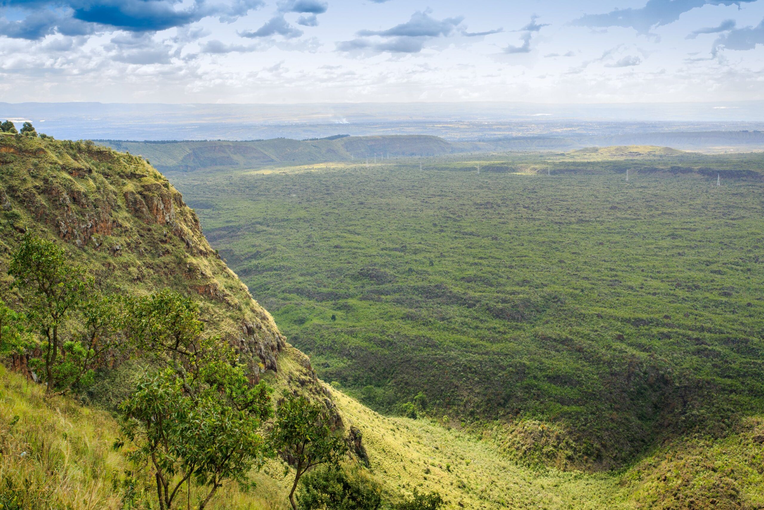 Lake Nakuru Menengai Crater