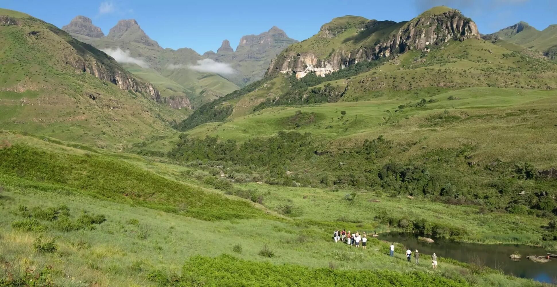 Hiken in de Drakensberg Mountains (ter plaatse betalen)