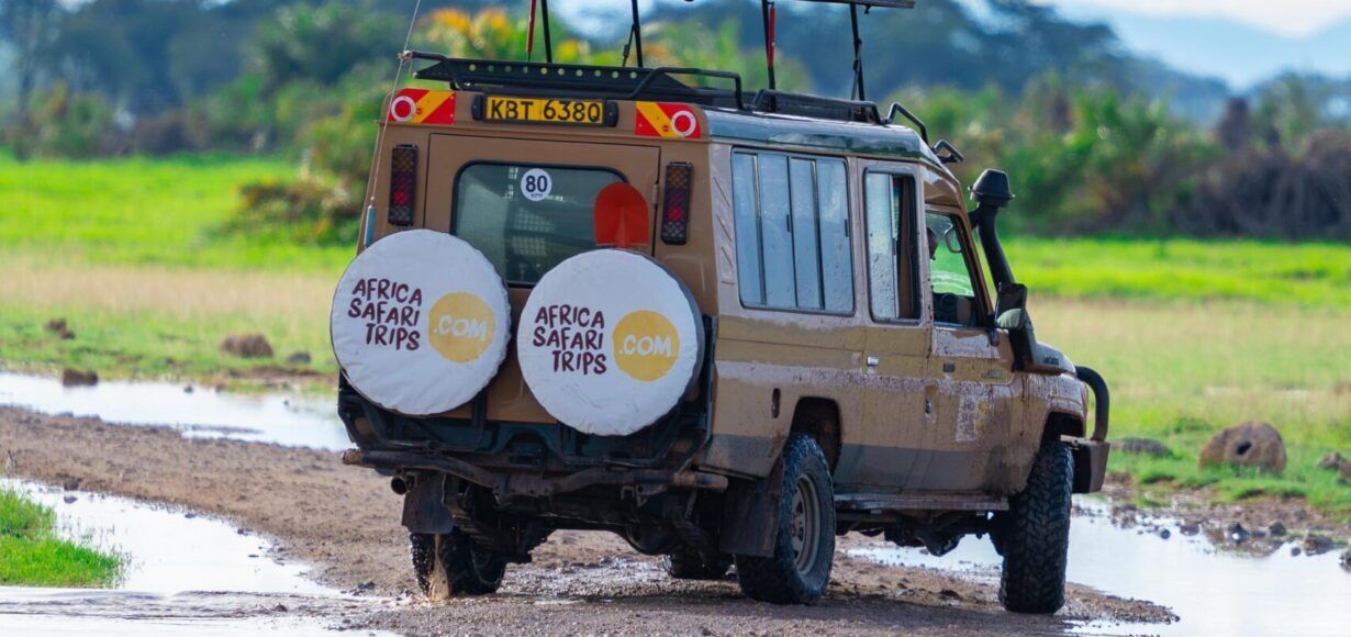 Jeep van Afrika Safari