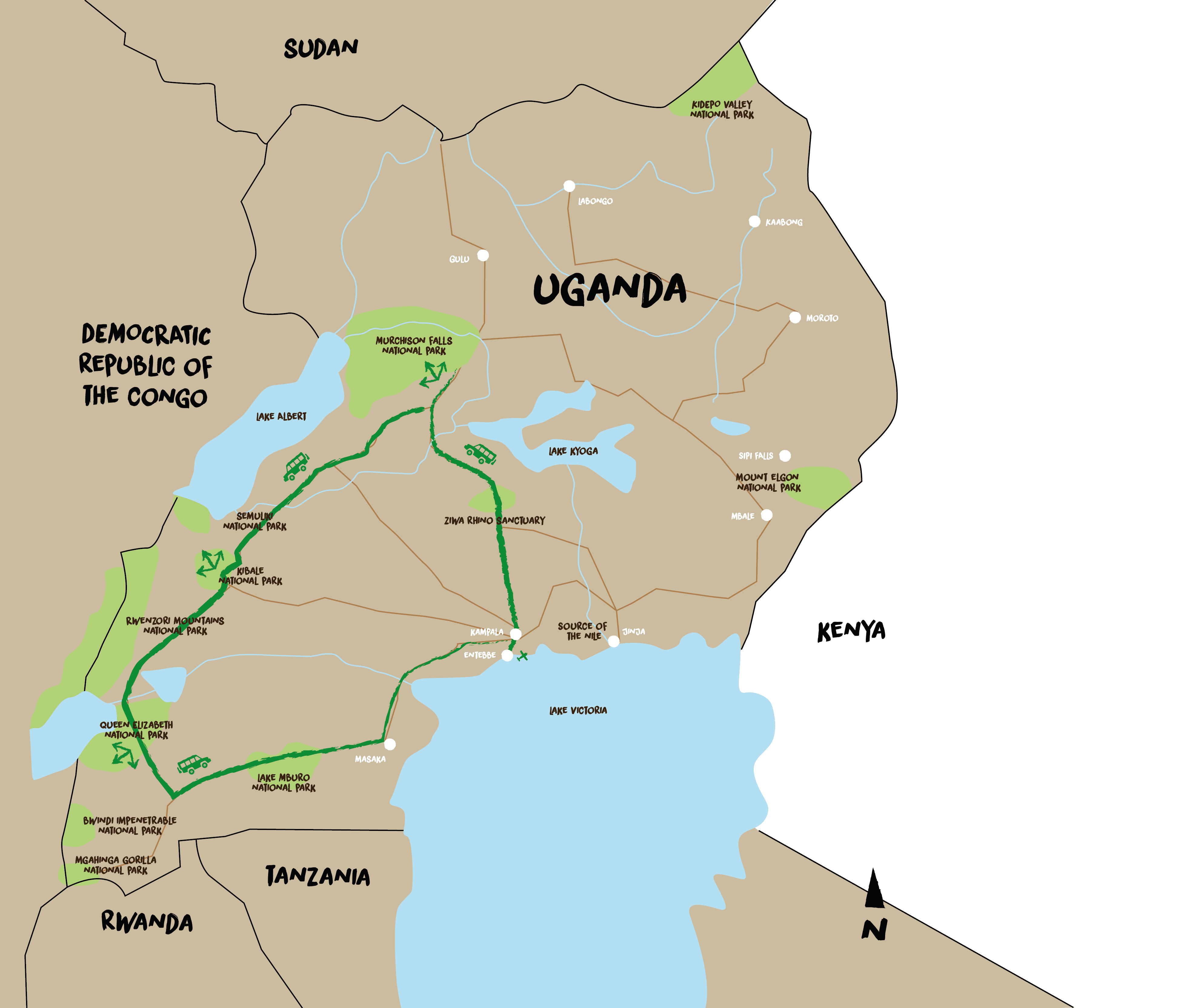 Reisroute