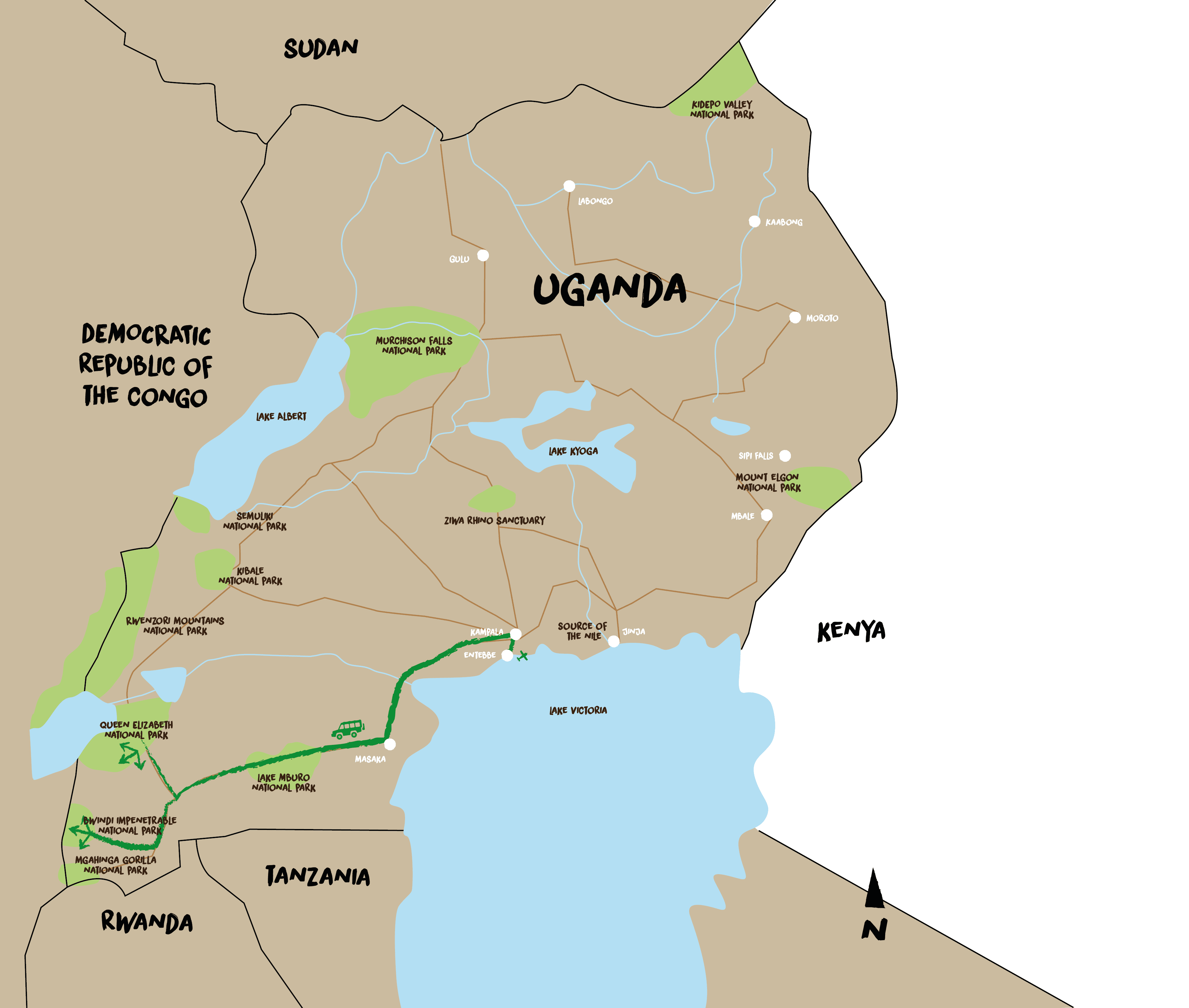 Reisroute