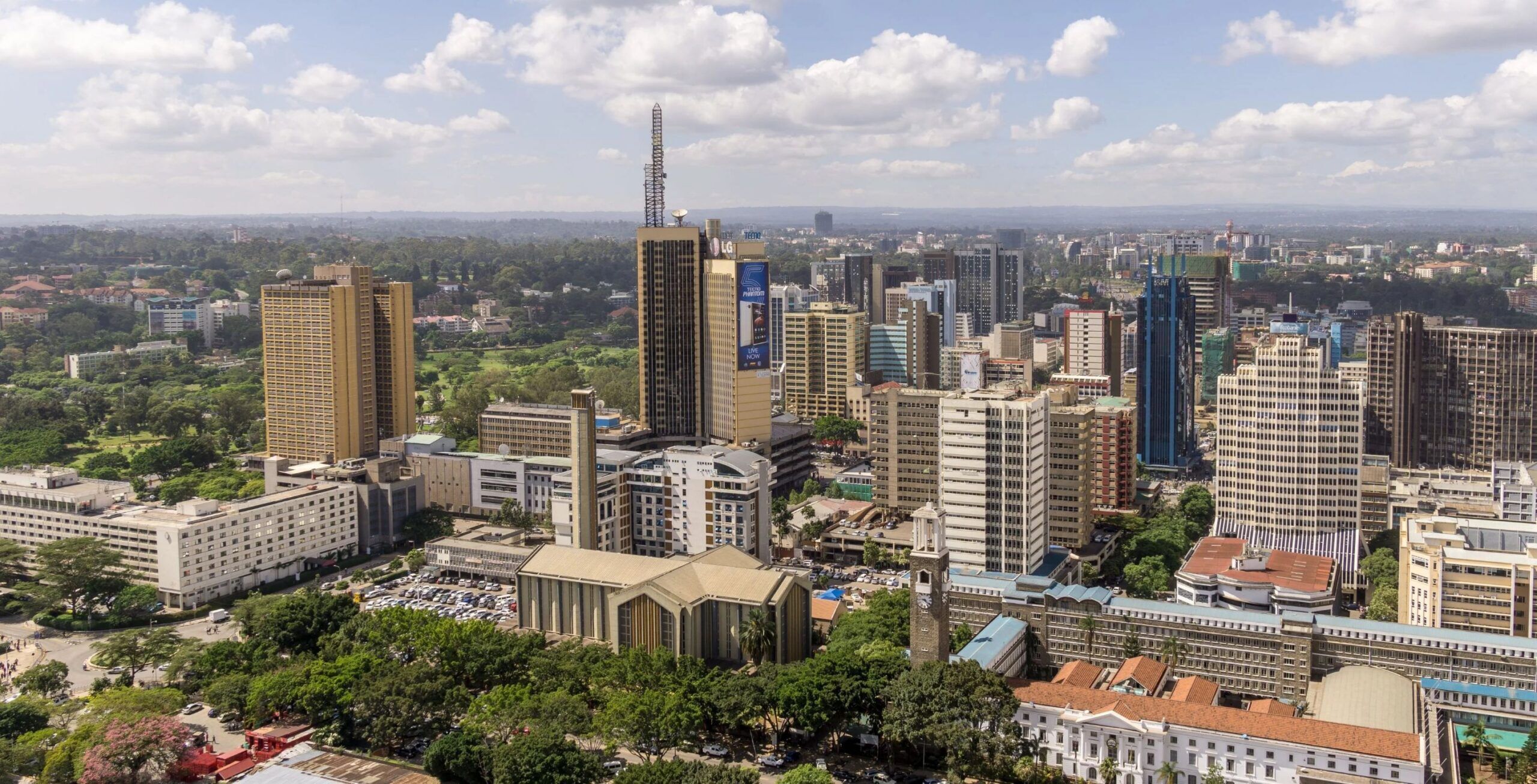 Rit terug naar Nairobi