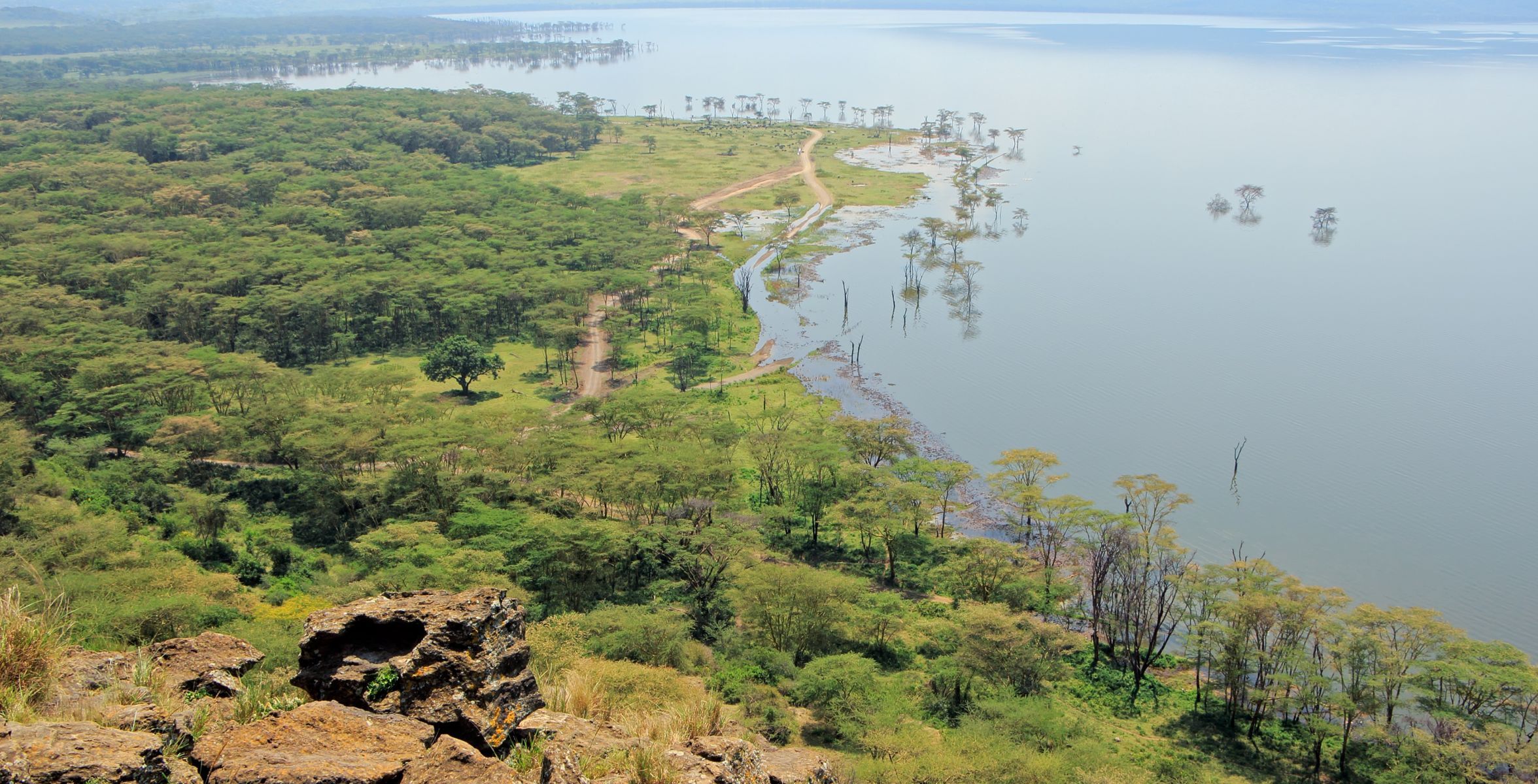 Rit van Solio Conservancy naar Lake Nakuru National Park