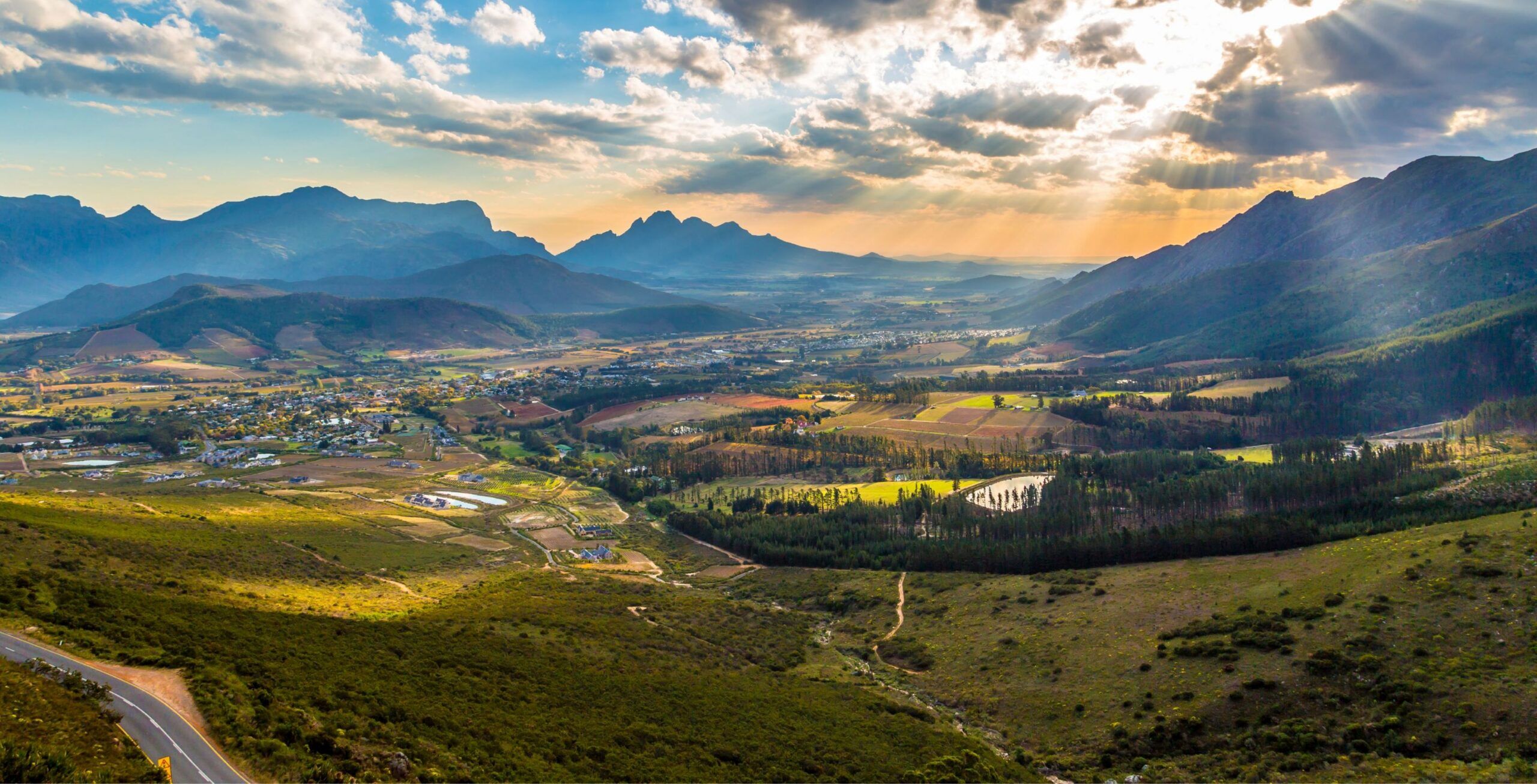 Rit van Hermanus naar Franschhoek